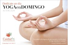 Imagen de Yoga en domingo. Isabel Martín