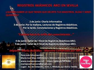 Imagen de TALLER REGISTROS AKASHICOS NIVEL I Y  II SEVILLA