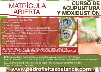 Imagen de CURSO ACUPUNTURA Y MOXIBUSTION