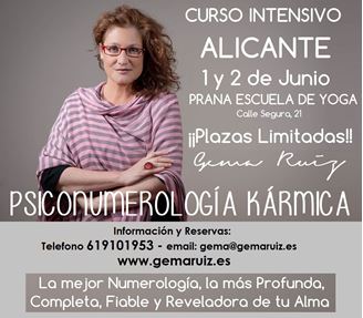 Imagen de CURSO PSICONUMEROLOGIA KARMICA EN ALICANTE