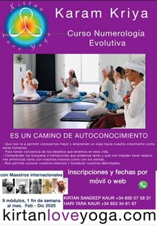 Imagen de KARAM KRIYA CURSO NUMEROLOGIA EVOLUTIVA