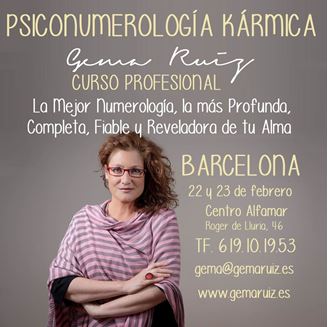 Imagen de CURSO PSICONUMEROLOGIA KARMICA BARCELONA