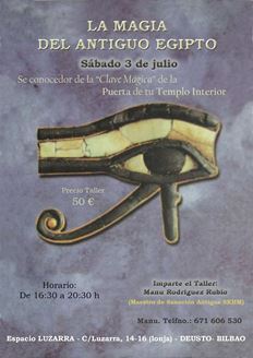 Imagen de TALLER DE SKHM (REIKI EGIPCIO) LA MAGIA EGIPCIA