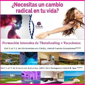 Imagen de FORMACIÓN TERAPEUTA THETAHEALING + VACACIONES ALTERNATIVAS