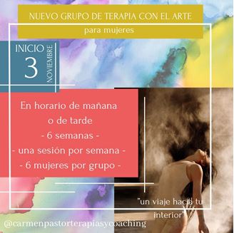 Imagen de TERAPIA CON EL ARTE Grupo de Terapia para Mujeres