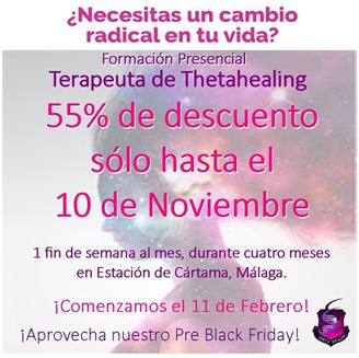 Imagen de FORMACIÓN TERAPEUTA DE THETAHEALING