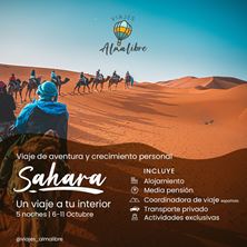 Imagen de Viaje de Aventura y Desarrollo Personal en el Sahara