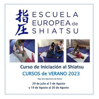 Imagen de CURSOS INICIACIÓN AL SHIATSU VERANO 2023