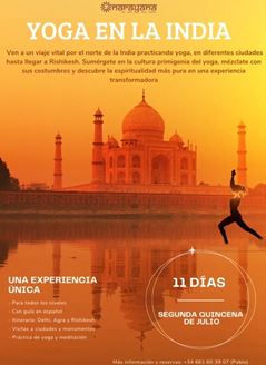 Imagen de VIAJE DE YOGA A LA INDIA