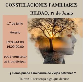 Imagen de CONSTELACIONES FAMILIARES DIA  17 JUNIO, EN BILBAO