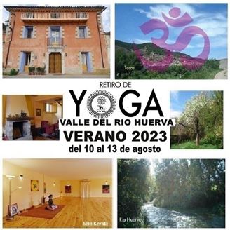 Imagen de RETIRO DE YOGA EN EL VALLE DEL RIO HUERVA VERANO 2023