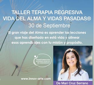 Imagen de Taller Terapia Regresiva Vida del Alma y Vidas Pasadas