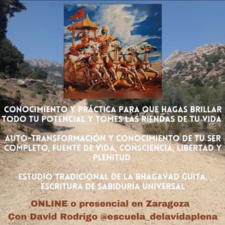 Imagen de FORMACIÓN DE BHAGAVAD GUITA EN ZARAGOZA