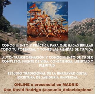 Imagen de FORMACIÓN DE BHAGAVAD GUITA EN MADRID
