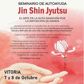 Imagen de SEMINARIO DE AUTOAYUDA - JIN SHIN JYUTSU