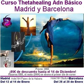 Imagen de Curso Thetahealing ADN Básico en Madrid y en Barcelona