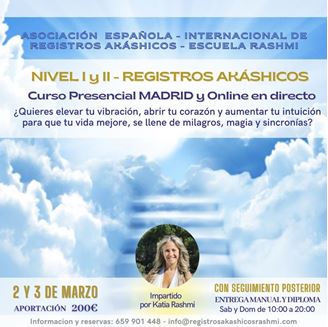 Imagen de REGISTROS AKÁSHICOS NIVEL I y II ONLINE