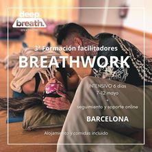 Imagen de FORMACIÓN de TERAPEUTAS FACILITADORES "deep breath" BREATHWORK