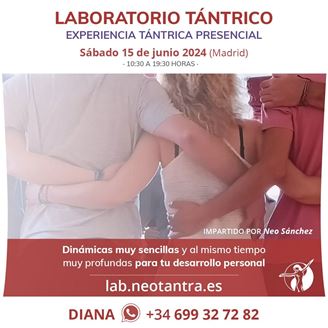 Imagen de LABORATORIO TÁNTRICO - Taller de Tantra en Madrid