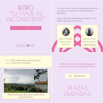 Imagen de RETIRO: TU VIAJE AL INCONSCIENTE