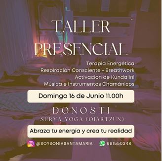 Imagen de Workshop de Respiración Consciente Breathwork y Activación de energía Kundalini