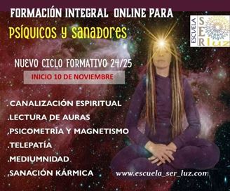 Imagen de FORMACIÓN INTEGRAL ONLINE para el Desarrollo de las Capacidades Psíquicas y la Sanación Holística