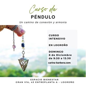Imagen de CURSO DE PÉNDULO EN LOGROÑO