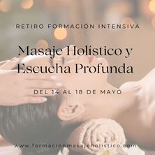 Imagen de FORMACION MASAJE HOLISTICO Y ESCUCHA PROFUNDA - Retiro Intensivo