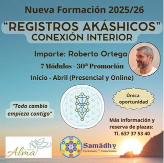 Imagen de FORMACIÓN REGISTROS AKÁSHICOS "CONEXIÓN INTERIOR"