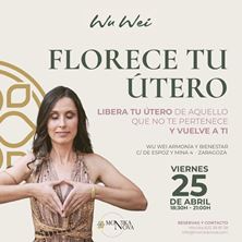 Imagen de FLORECE TU ÚTERO - TALLER EN ZARAGOZA