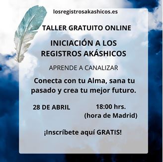 Imagen de TALLER GRATUITO ONLINE: INICIACIÓN A LOS REGISTROS AKÁSHICOS