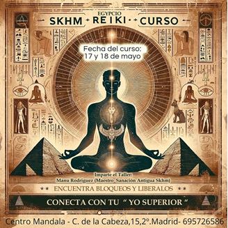 Imagen de  TALLER SKHM REIKI EGIPCIO EN MADRID