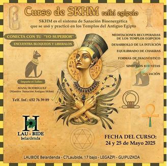 Imagen de TALLER SKHM REIKI EGIPCIO EN LEGAZPI - GUIPUZCOA