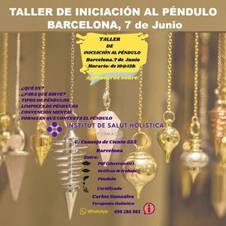 Imagen de TALLER DE INICIACIÓN AL PÉNDULO