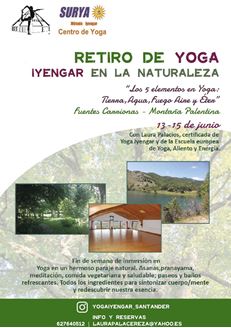 Imagen de RETIRO DE YOGA IYENGAR EN LA NATURALEZA