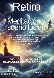 Imagen de RETIRO DE MEDITACION Y SUEÑO LÚCIDO