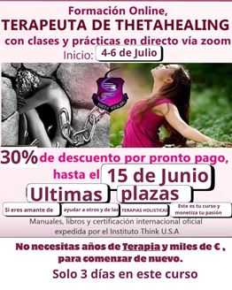 Imagen de FORMACIÓN TERAPÉUTA DE THETAHEALING - ADN BÁSICO