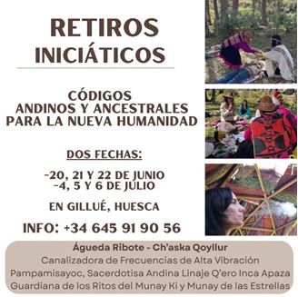 Imagen de RETIROS INICIÁTICOS - CÓDIGOS ANDINOS Y ANCESTRALES
