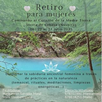 Imagen de RETIRO PARA MUJERES: CAMINANDO AL CORAZÓN DE LA MADRE TIERRA
