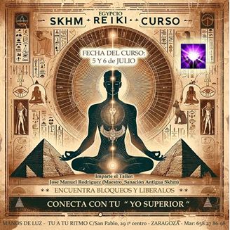 Imagen de TALLER SKHM REIKI EGIPCIO EN ZARAGOZA