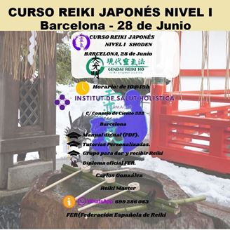 Imagen de CURSO REIKI JAPONÉS NIVEL I