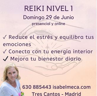 Imagen de CURSOS REIKI NIVEL I MADRID