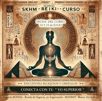 Imagen de  TALLER SKHM REIKI EGIPCIO EN MADRID