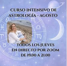 Imagen de CURSO INTENSIVO DE ASTROLOGÍA