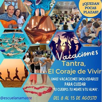 Imagen de VACACIONES MÁGICAS - TANTRA Y EL CORAJE DE VIVIR