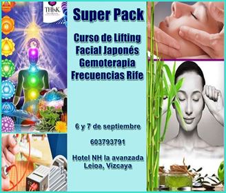 Imagen de Super Pack curso de Lifting facial japonés  Frencuencias Rife y Gemoterapia
