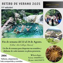 Imagen de RETIRO VERANO 2025 "El despertar de los sentidos"