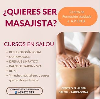 Imagen de FORMACIÓN DE TERAPIAS NATURALES  en EL ALEPH Salou