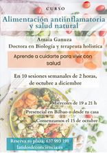 Imagen de CURSO ALIMENTACIÓN ANTIINFLAMATORIA Y SALUD NATURAL
