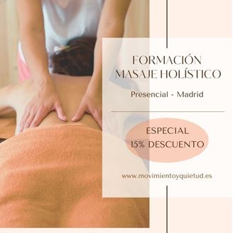 Imagen de FORMACION MASAJE HOLISTICO Y ESCUCHA PROFUNDA